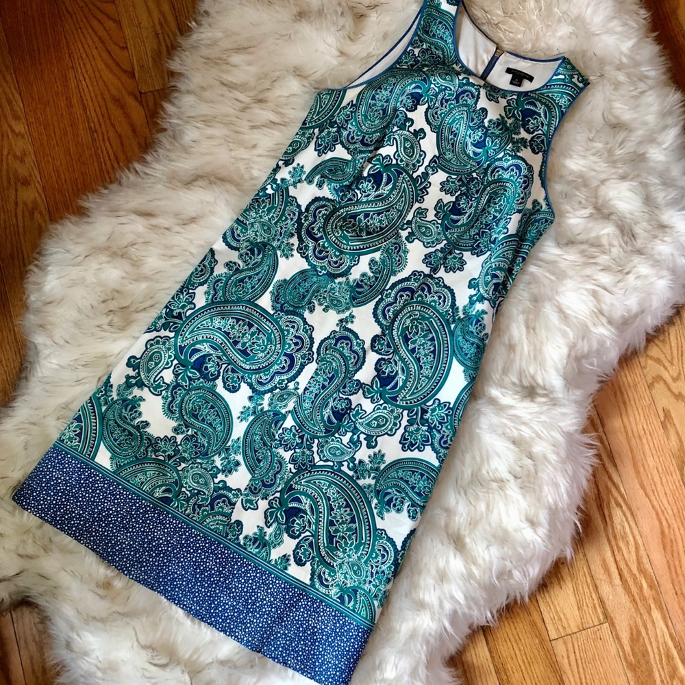 Ann Taylor / Semi Formal Printed Mid Length Dress